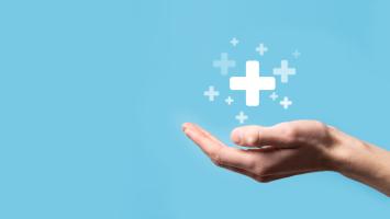 Un pictogramme qui évoque la santé