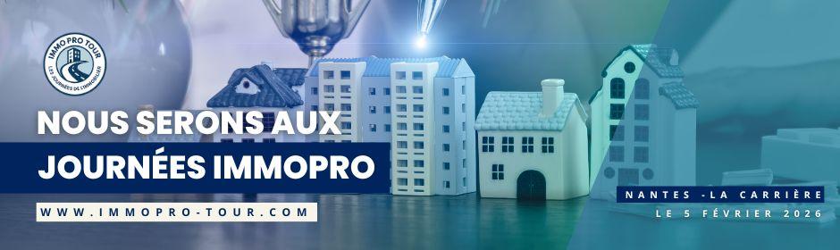 Affiche salon IMMOPRO TOUR 2026 Nantes