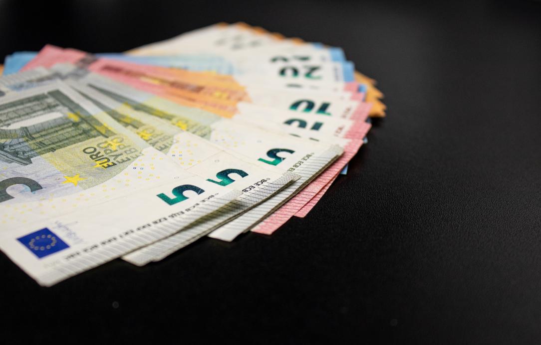 De billets de banque en euros