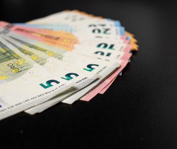 De billets de banque en euros